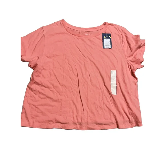 NWT Women's Universal Thread T-Shirt XXL Coral Short Sleeve - Picture 1 of 5
